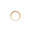 white and yellow diamond 3 row band 40 yellow and 20 white diamonds equals 0.55 ctw 14k yellow gold