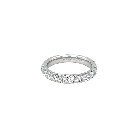 Memoire Odessa Collection Eternity 2.29 cts Diamond Band set in Platinum - Image 1 of 3