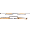 A Link Collection Paper Clip Diamond Chain set in 18Kt Yellow and White Gold - Image 4 of 5
