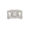 christopher designs l'amour crisscut® 3 diamond band 1.73 ctw 18 kt white gold