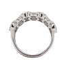 christopher designs l'amour crisscut® 3 diamond band 1.73 ctw 18 kt white gold