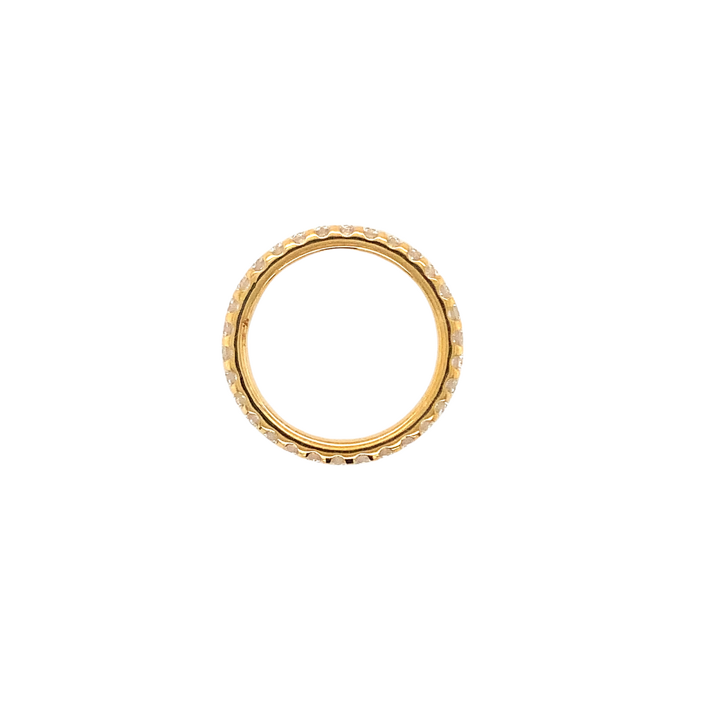 Memoire Odessa Collection Diamond 1.01 ct. Eternity Band Set in 18K Yellow Gold - Image 2 of 5