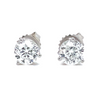 star 129 diamond studs 1.44 cts set in 18 karat white gold