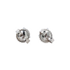 star 129 diamond studs 1.44 cts set in 18 karat white gold