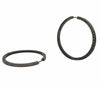 diamond hoop earrings 1.00 ctw oxidized sterling silver