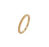 filigree milgrain beaded stackable wedding band 18k yellow gold 1.7mm wide