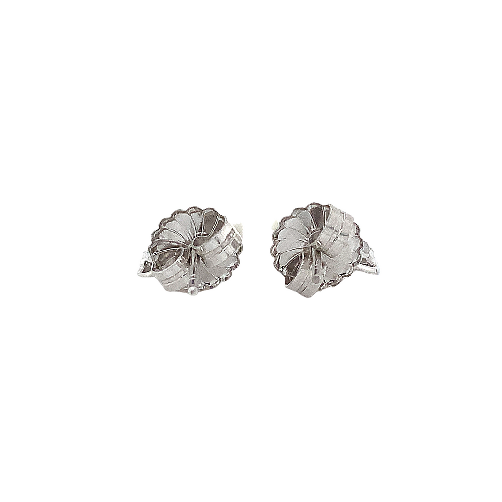 ASBA Collection South Sea Pearl and Diamond Stud Earring set in 14K White Gold - Image 3 of 4