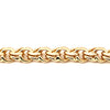 vintage 14 kt yellow gold charm bracelet 9mm wide 7 inches in length