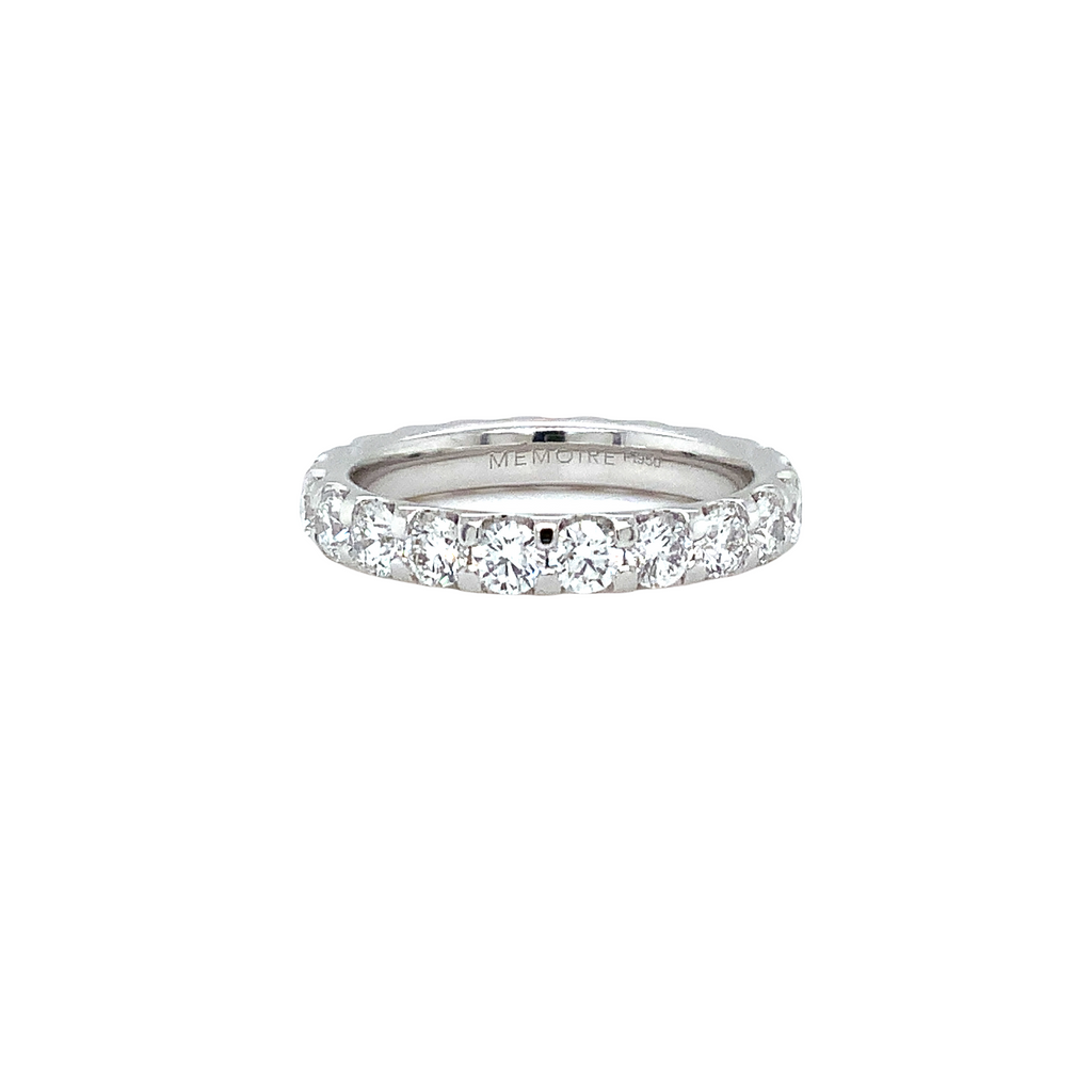Memoire Odessa Collection Eternity 2.29 cts Diamond Band set in Platinum - Image 2 of 3